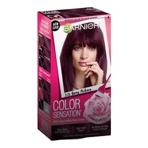 Garnier: Color Sensation Deep Burgundy 3.26 (Berry Picking) Red Hair Dye Color